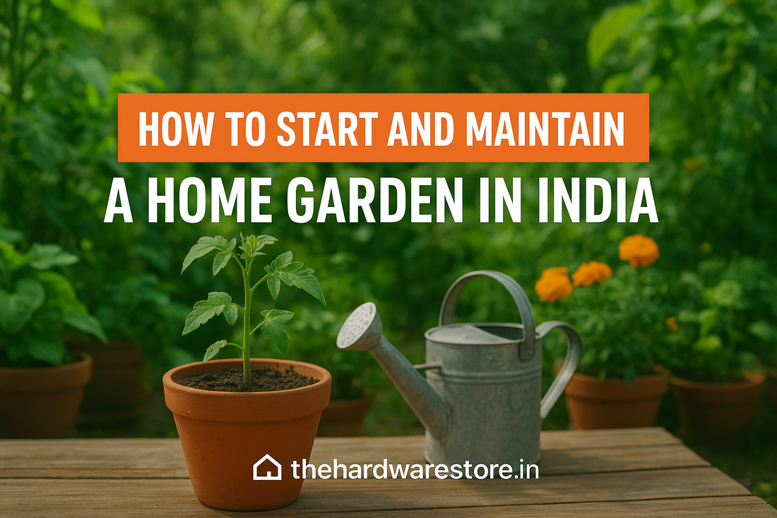Home Gardening in India: From Balcony to Backyard| thehardwarestore.in