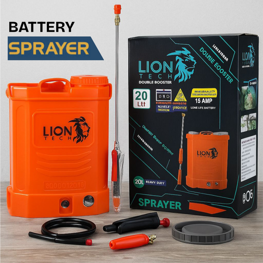 LionTech Double Motor Battery Sprayer