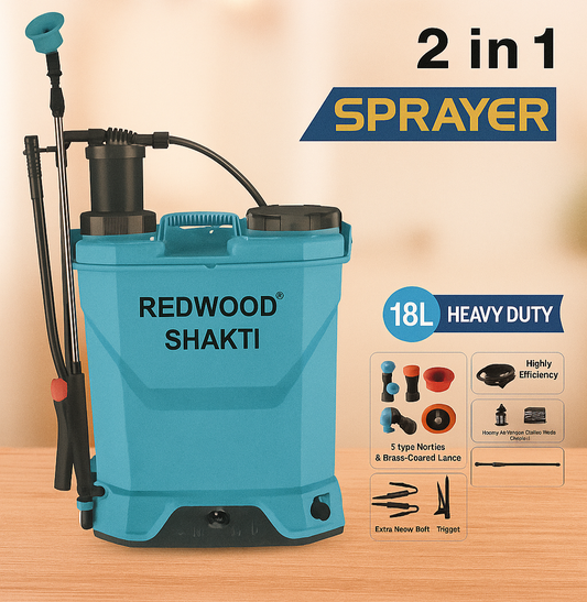 Agricultural Battery Sprayer 2in1 Redwood Shakti
