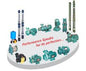 Tecmo Self Priming Pump 0.5HP